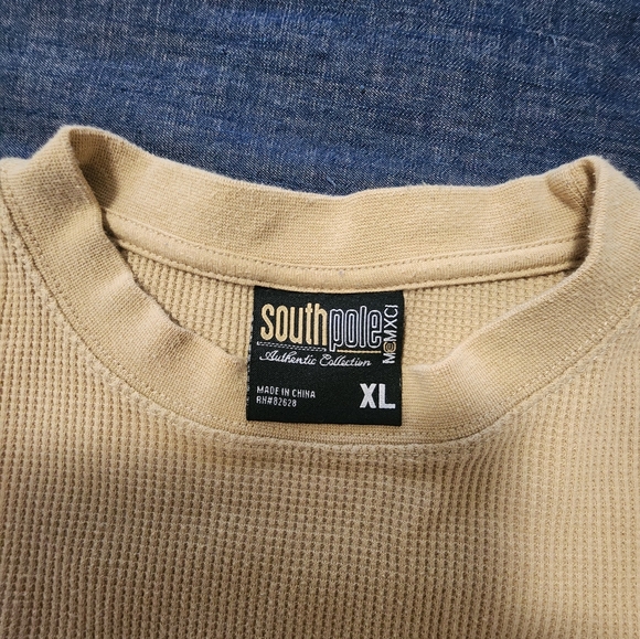 Lot of TWO South Pole Waffleweave Pullovers - Picture 4 of 11